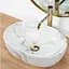 Умивальник Rea Amelia 34,5x48 marble shiny (REA-U8001) - мініатюра 4