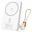 Портативний ЗП Power Bank Amaya WF54 15W+PD22.5W з БЗП 10000 mAh White - мініатюра 1