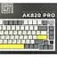 Клавиатура Epomaker Ajazz AK820 Pro Flying Fish Switch White AK820-PRO-W-FF [128080] - миниатюра 7