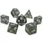 Набор кубиков Glitter 7 Dice Set - Grey , 7 шт. (g7dglit14) - миниатюра 1
