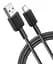 Кабель Anker 322 USB-A to USB-C - 0.9m Nylon Black teh0022025 - миниатюра 4