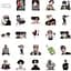 Стикерпак GeekLand Killing Stalking 50 штук - миниатюра 4
