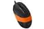 Миша A4Tech FM10 Black/Orange USB - мініатюра 3