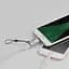 Адаптер переходник Hoco UA10 MicroUSB to USB 3.0 F серебристый - миниатюра 5