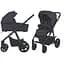 Коляска Espiro Husky XL 2023 17 Graphite Wind, універсальна 2 в 1, графітова (206764) - мініатюра 1