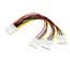 Кабель живлення Molex - 3xMolex M/F (S0450) - миниатюра 1