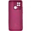 Чехол Silicone Cover Lakshmi Full Camera (A) для Xiaomi Poco C40 Бордовый / Marsala - миниатюра 2