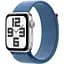 Смарт-часы Apple Watch SE 2 GPS 44mm Silver Aluminium Case with Winter Blue Sport Loop [MREF3] [95093] - миниатюра 1