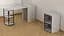 Стол-тумба трансформер Смарт 2/1 Ferrum-decor 750x1450x500 Черный металл ДСП Белое 16 мм (FRD-105095) - миниатюра 10