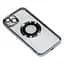 Магнитный чехол XON PhoneCase Magnetic для iPhone 14 Plus (PCMC1114200G 8055) Серый/Прозрачный - миниатюра 1