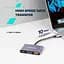 USB-хаб Canyon USB-хаб hub DS-4 3in1 USB-C Grey (CNS-TDS4) - миниатюра 6