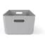 Ящик для хранения МВМ My Home FH-13 XL 360х257х160 мм серый (FH-13 XL GRAY) - миниатюра 3