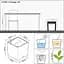 Вазон Lechuza Cube Cottage 40 пісочно-коричневий (15386) - мініатюра 4