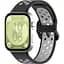 Ремінець DK CDK для Huawei Watch Fit 4 Pro Silicone Sport Band Nike (017791) (black / grey) - мініатюра 2