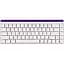 Клавіатура Ajazz NK68 Red Switch UA White Contours (NK68-R-S-W) [156872] - мініатюра 1