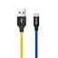 Кабель ColorWay USB - micro USB (M/M), 2.4 А, 1 м, Blue/Yellow (CW-CBUM052-BLY) - миниатюра 6