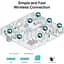 IP-камера TP-Link VIGI C440-2.8, PoE, 4Мп, 2.8 мм, H265+, IP66, Turret, кольорове нічне бачення, внутрішня - мініатюра 6