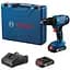 Шуруповерт Bosch GSB 183-LI 18V, 2х2Ah, 21-56 Нм, 374-1815 об/мин, кейс, 1.2 кг (0.601.9K9.100) - миниатюра 1