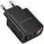СЗУ Borofone BA98A Ilustre with digital display PD30W (1USB-A/2C) Black - миниатюра 5