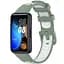 Ремінець DK для Huawei Band 8 / 9 Silicone Sport Band Nike (016452) (light green / white) - мініатюра 3