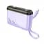 Портативна батарея Powerbank Hoco J139 Hero 22.5W+PD20W Cable Lightning 10000mAh Purple - мініатюра 1