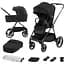 Универсальная коляска 2 в 1 Kinderkraft Nea Midnight Black - миниатюра 1