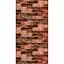 Самоклеюча 3D панель під коричневу цеглу катеринослав Sticker Wall 3080х700х3мм - мініатюра 1