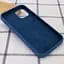 Чохол Silicone Case Full Protective Apple iPhone 13 Pro Max navy blue - мініатюра 3