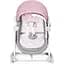 Шезлонг-качалка 5 в 1 Kinderkraft Nola Peony Rose розовый (00-00304830) - миниатюра 2