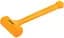 Киевлянка ПВХ 900г 34мм рукоятки стекловолокно Tolsen hoz0013577 - миниатюра 1
