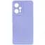 Чехол Silicone Cover Lakshmi Full Camera (A) для Xiaomi Redmi Note 12T Pro Сиреневый / Dasheen - миниатюра 1