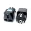 Перехідник US/UK/AU to EU Dynamode (EU Adapter black) - мініатюра 3