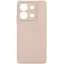 Чохол Silicone Cover з рамкою камери Xiaomi Redmi Note 13 Pro 5G/Poco X6 5G Pink Sand - мініатюра 1