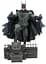 Фігурка діорама Diamond Select Dc Comic Gallery Бетмен на даху Готем-сіті 25см statue B 10.59 - мініатюра 3