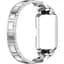 Ремінець-бампер DK Samsung Galaxy Fit3 (R390) Metal Band Fitlink Diamond (silver) - мініатюра 1