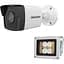 Комплект: IP-відеокамера Hikvision 2 Мп DS-2CD1021-I(F) (2.8 мм) + ІЧ-прожектор Lightwell LW4-40IR60-12 - мініатюра 1