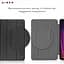 Чехол AIRON Premium для Samsung Galaxy Tab S10 Ultra 14.6 2024 с защитной пленкой и салфеткой Black - мініатюра 6