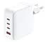 Зарядний пристрій мережевий D-Link DCF-141 140Вт GaN 3хUSB-С, 1xUSB-A, білий - мініатюра 1