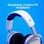 Гарнитура HyperX Cloud Stinger 2 PS4/PS5 mini-jack бело-синий (75X29AA) - миниатюра 3
