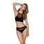 Спортивный топ с прозрачной вставкой Passion PS006 TOP black L - миниатюра 4