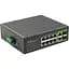 PoE комутатор 8ch 1000Mbps+2G uplink 2 SFP - мініатюра 1