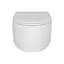 Унитаз подвесной Qtap Taurus безободковый с сиденьем Soft-close QT2433084EUQW, Белый - миниатюра 5