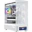 Корпус Modecom VOLCANO AQ500 ARGB MIDI FRONT LCD 6,2”, 4x120 мм fans WHITE без БЖ ATX (MC-A-AQ500-4FA-W) - миниатюра 1