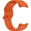 Силіконовий ремінець BeCover Ribbed Tape для Samsung Galaxy Watch (20 mm) 3 41 mm/4 40mm-44mm/5 40-44mm/6 40-44mm/7 40-44mm Orange (712046) - мініатюра 2