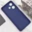 Силиконовый чехол Candy Full Camera для Infinix Hot 30i Синий / Dark Blue - миниатюра 3