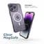 Чехол Apple iPhone 14, Clear MagCase, прозрачный, противоударный, магнитный, панель-накладка с поддержкой MagSafe, поддержка беспроводной зарядки MagSafe, защита всего корпуса, TPU+PC, ArmorStandart (ARM68053) - мініатюра 3