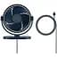 Вентилятор Baseus USB переносний Serenity Desktop Fan 3 W (ACYY000002) - мініатюра 1