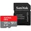 Карта памяти microSDXC - SanDisk Ultra 128Gb class 10 A1 (140Mb/s) (adapter SD) SDSQUAB-128G-GN6MA - миниатюра 1