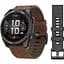 Смарт-часы Garmin Fenix 8 Pro AMOLED Sapphire 51 мм Carbon Gray DLC Titanium with Chestnut Leather Band 010-03199-40 [145033] - миниатюра 1