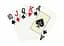 Карты игральные Cartamundi Copag TEXAS HOLD'EM 100% Plastic Jumbo Index (black) (PC_CPJI) - миниатюра 3